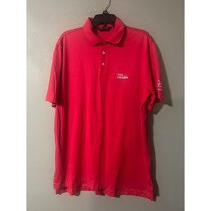 Polo Ralph‎ Lauren Performance Red RSM Classic Shirt Sz L